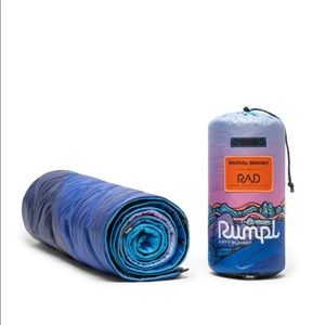 Rumpl Original Puffy Blanket Skyline Divide by Brooklyn Bell for RAD **NEW**